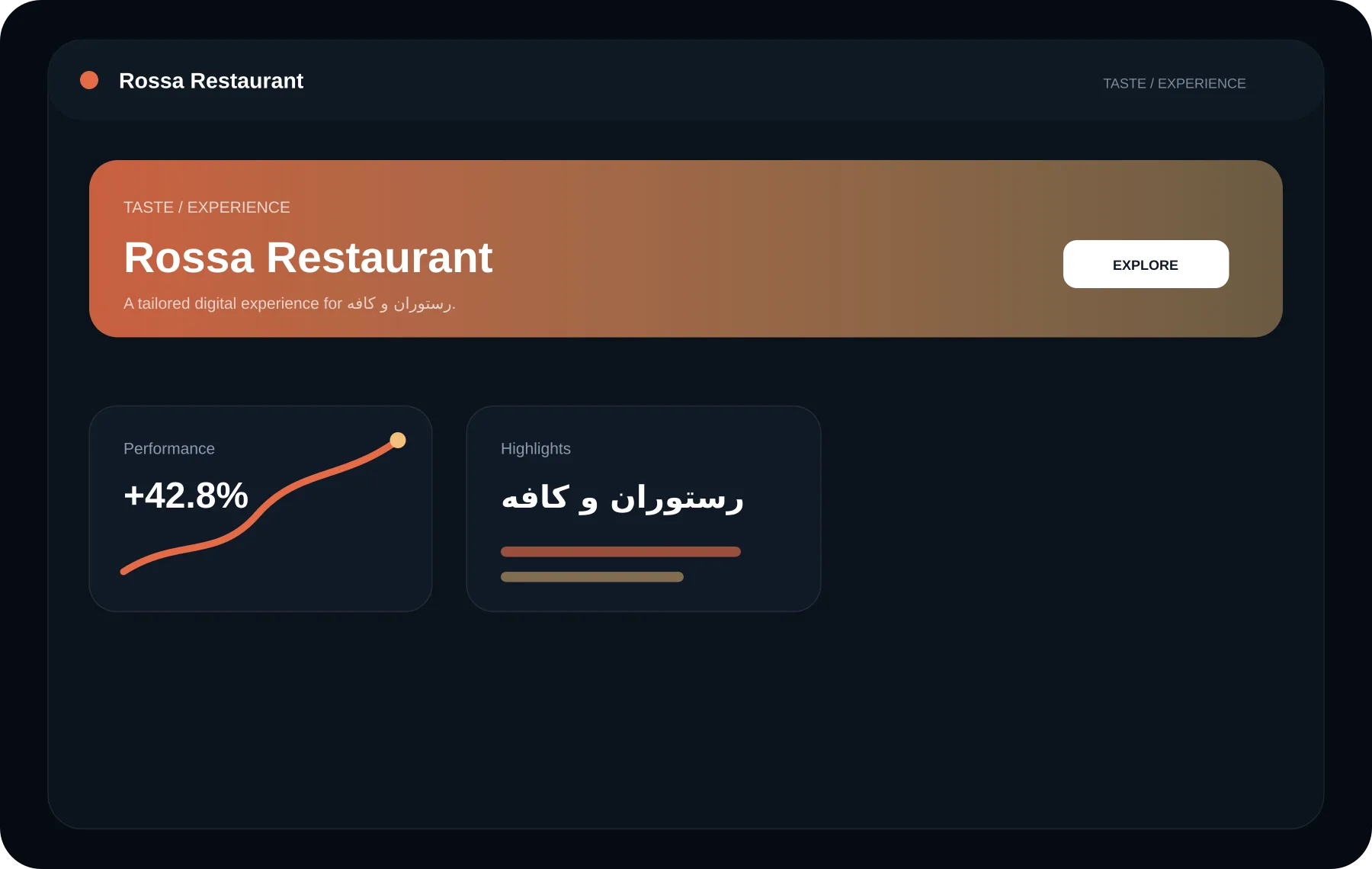 Rossa Restaurant