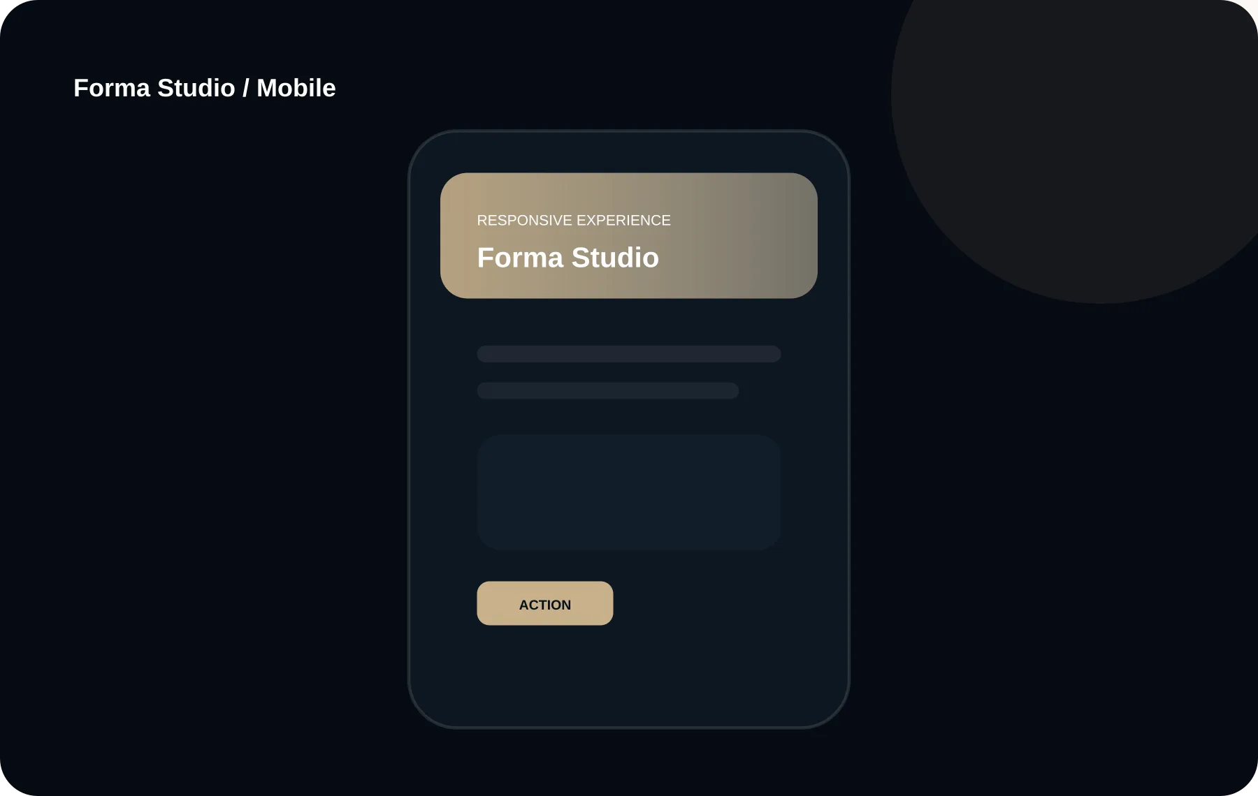 Forma Studio نسخه موبایل