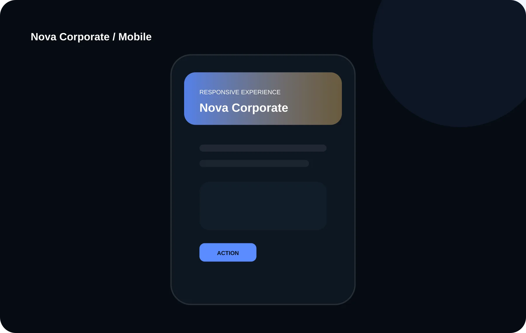 Nova Corporate نسخه موبایل