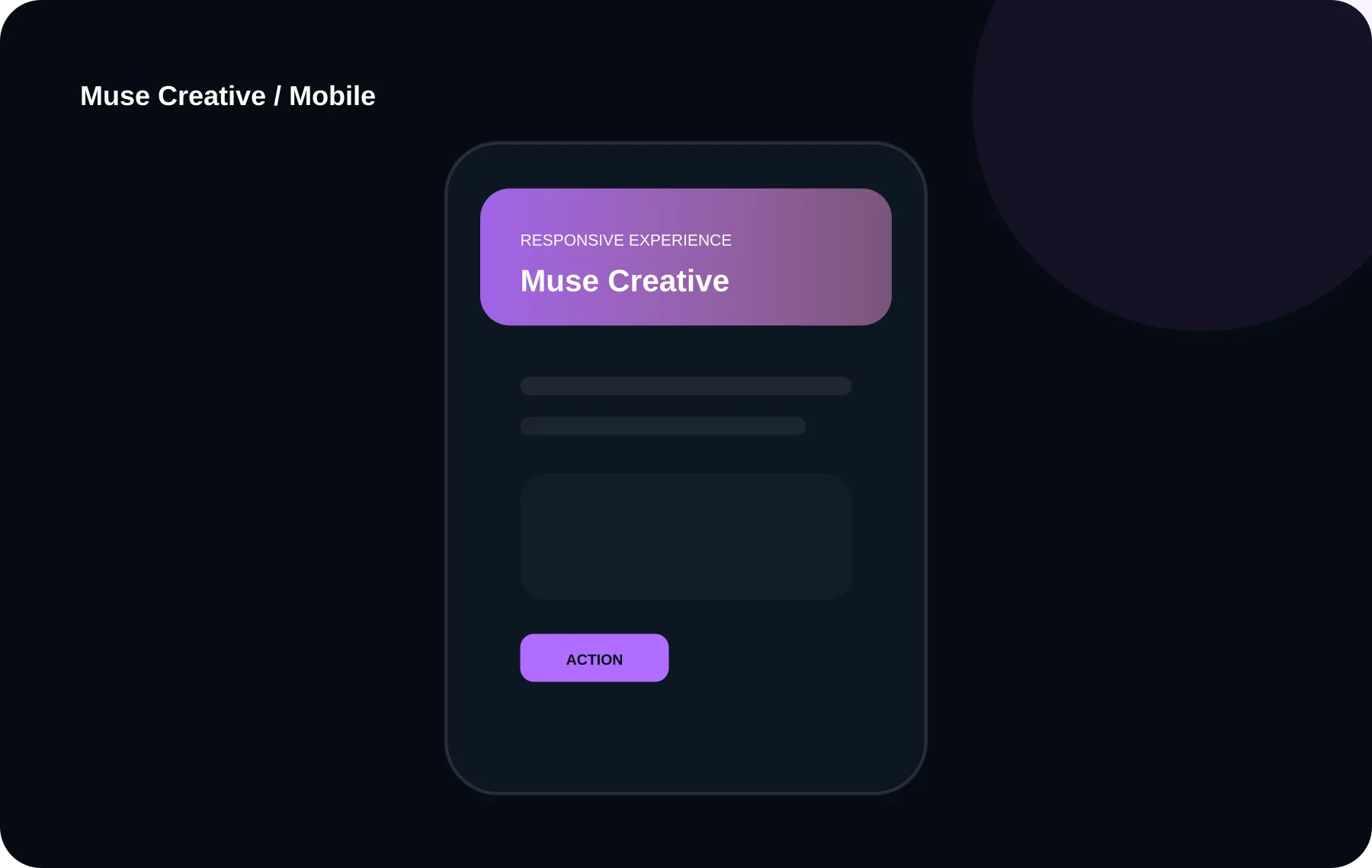 Muse Creative نسخه موبایل