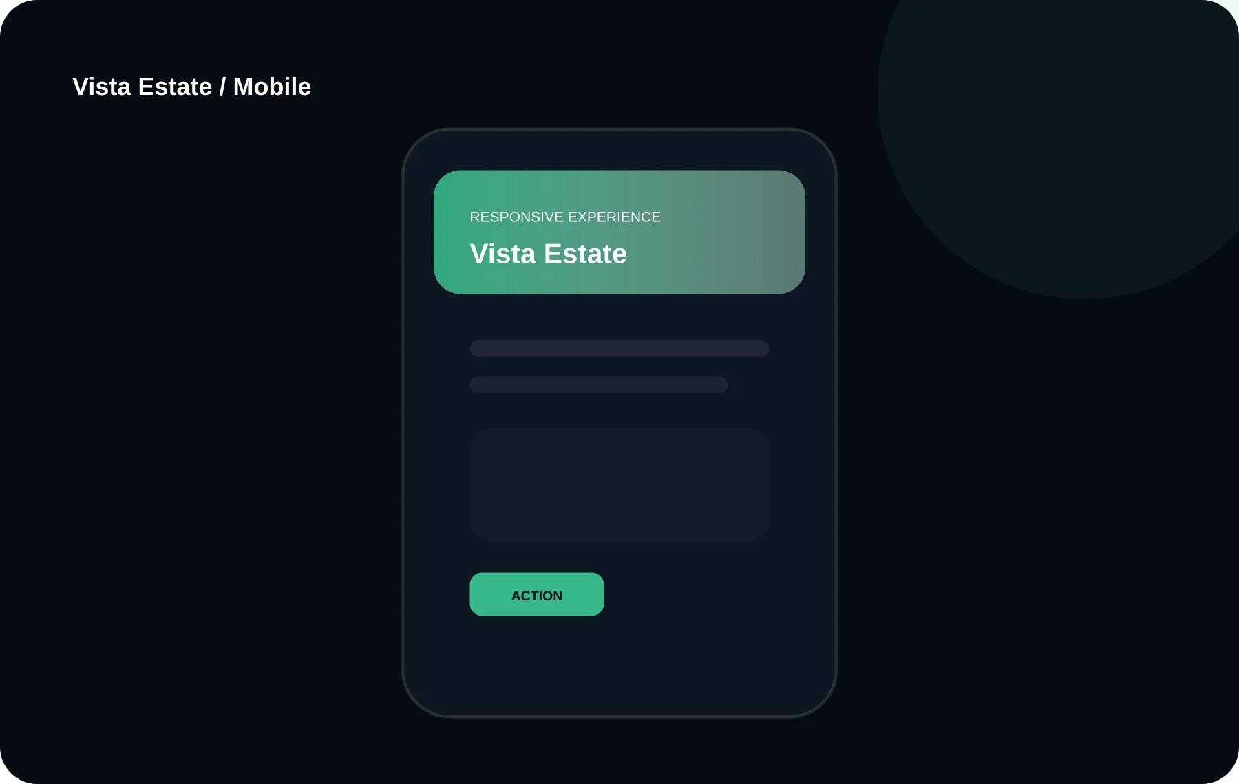 Vista Estate نسخه موبایل