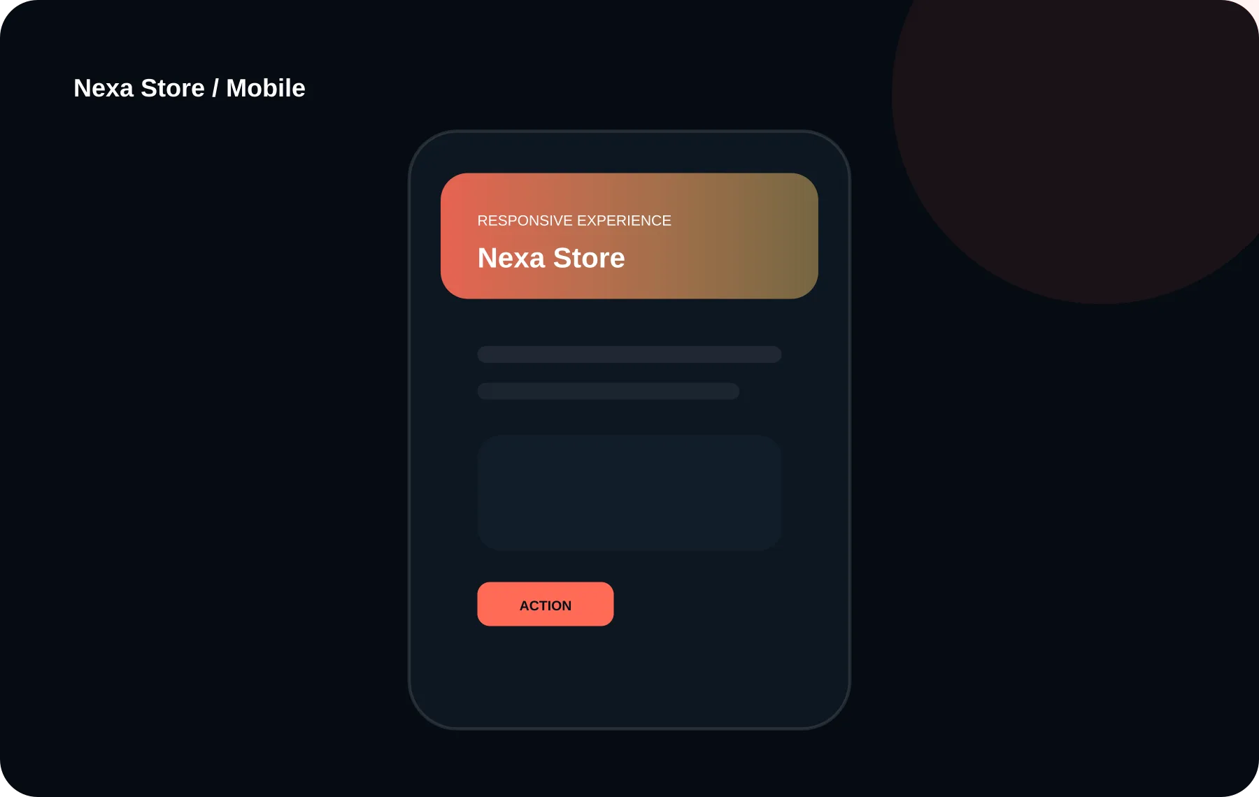Nexa Store نسخه موبایل