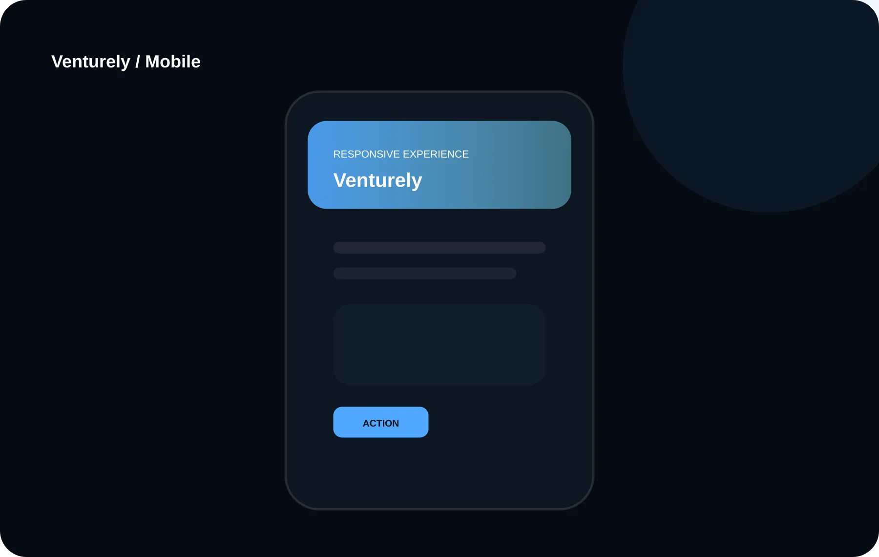 Venturely نسخه موبایل